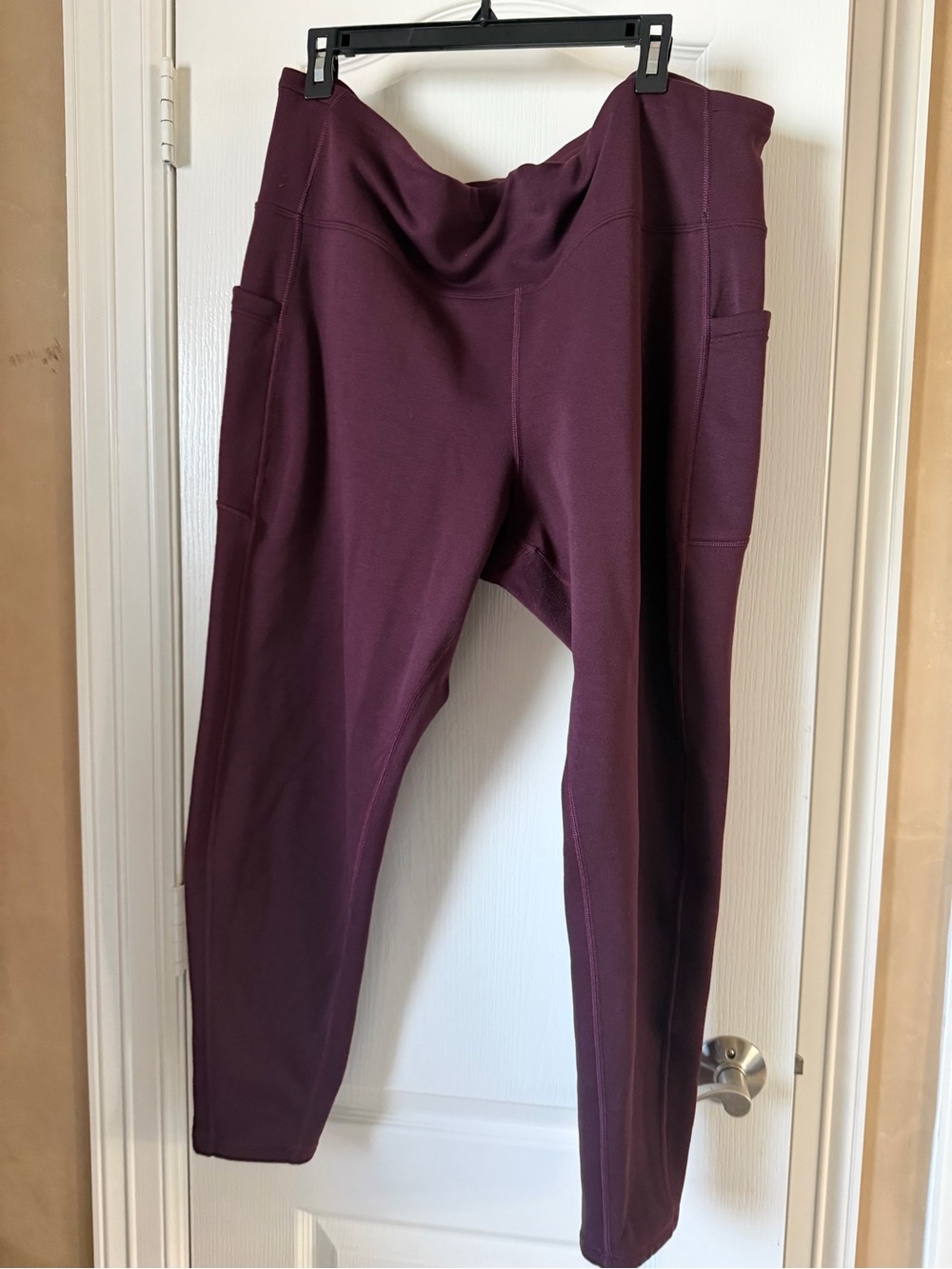 Athleta Aggie Maroon Performance Leggings - 3X